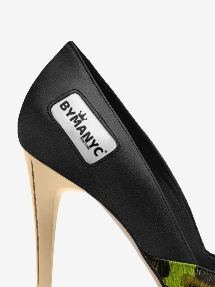 Vegan Women’s Stiletto Shoe BYMANYC ® New York – WEST VILLAGE Chic heels