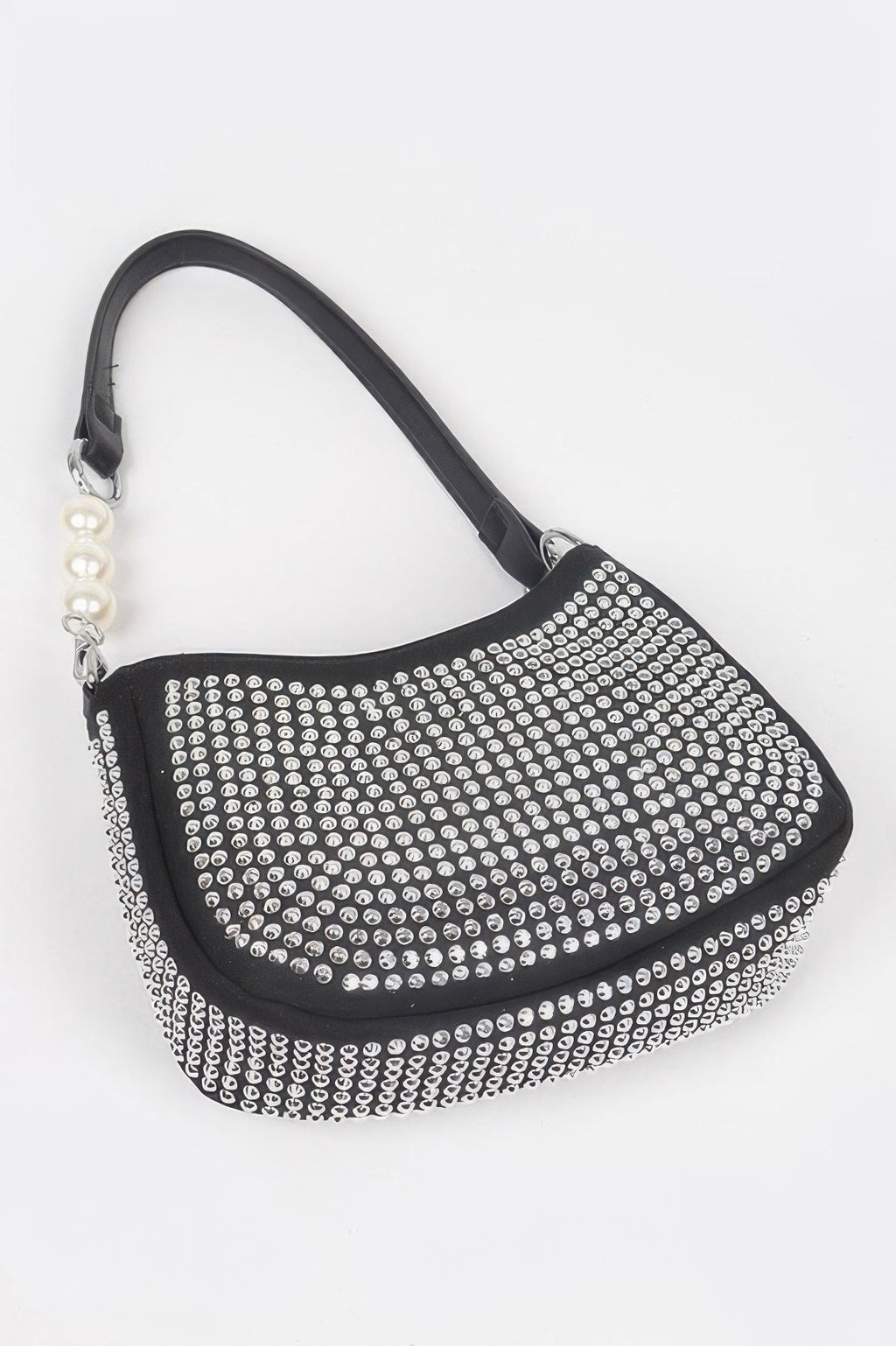 Ladies handbag purse BAG KEY LARGO MIAMI BYMANYC ® New York studded black