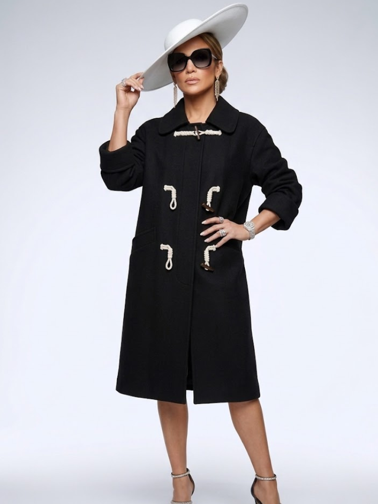 Ladies long COAT MORNINGSIDE New Collection CHIC - BYMANYC ® New York