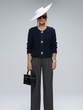 Ladies JACKET UPPER EAST SIDE New Collection - BYMANYC ® New York Navy chunky