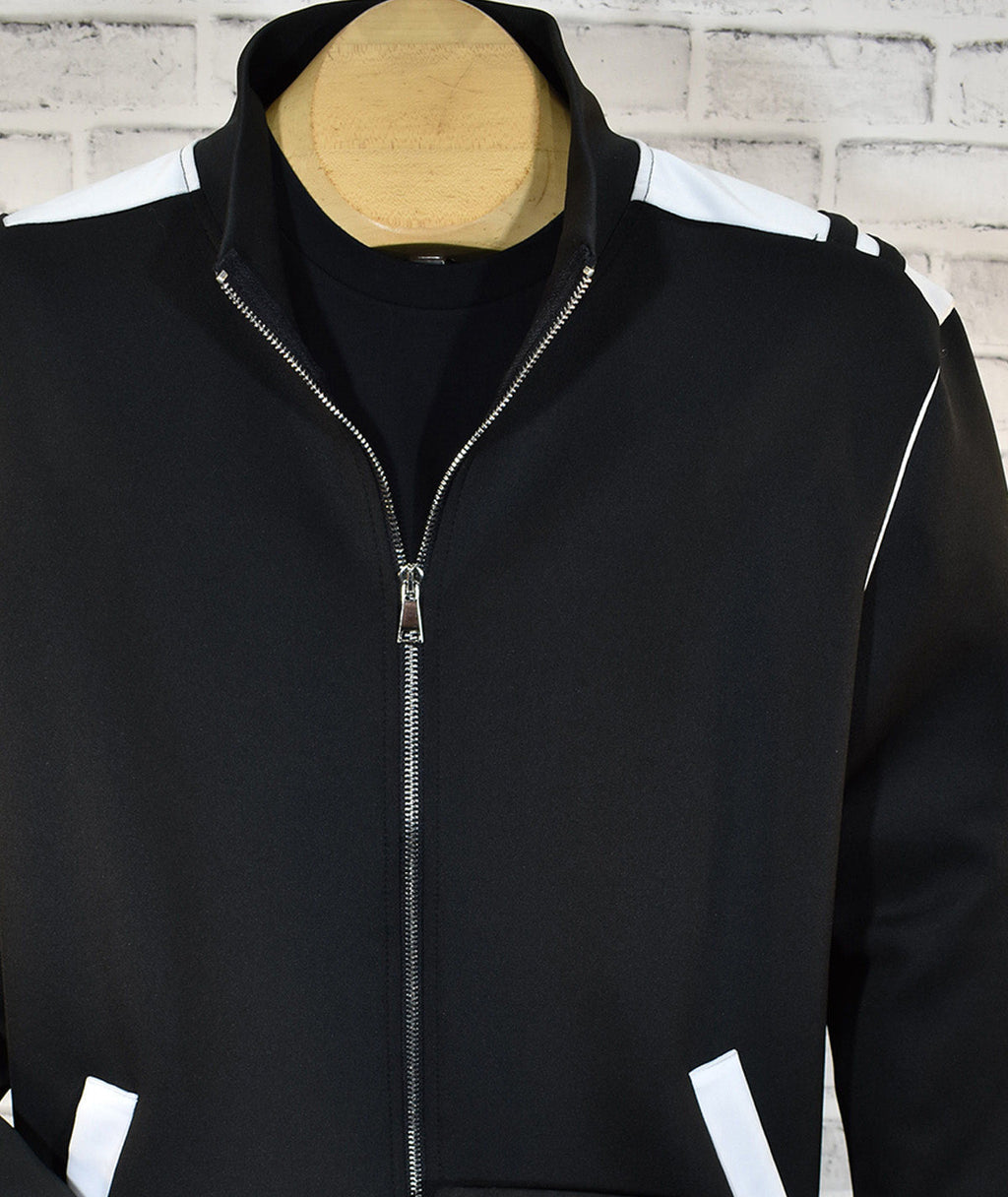 Italian Garda 2 PC Leisure Set Gionfriddo Jacket & Pants Outfit Men's Zip