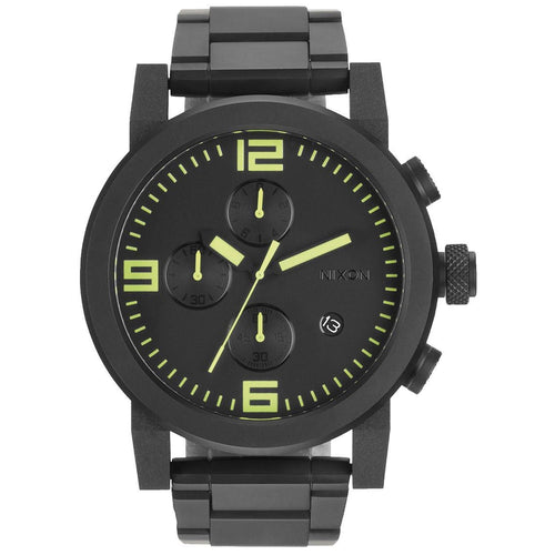 Nixon Men's The Ride SS watch black water resistant