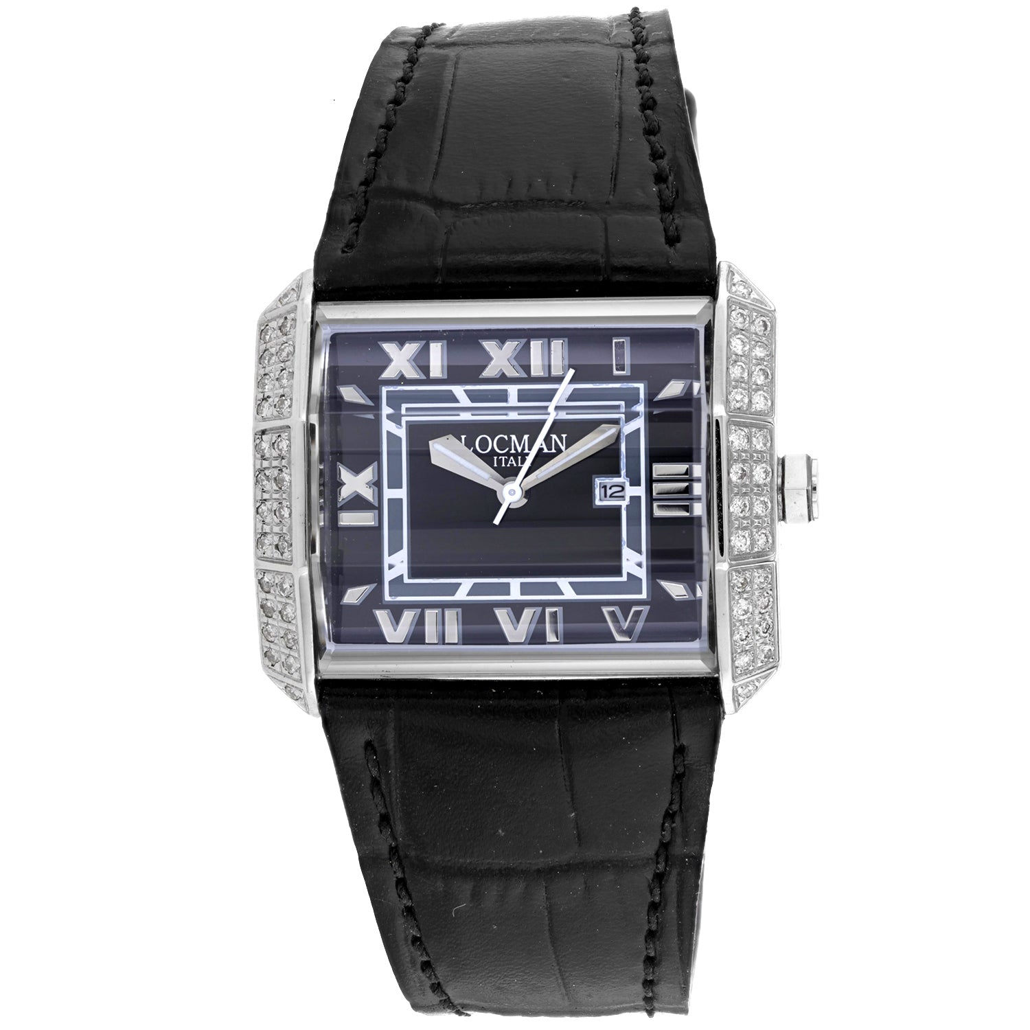 Locman Ladies Diamond Classic watch Italywater resistant Black