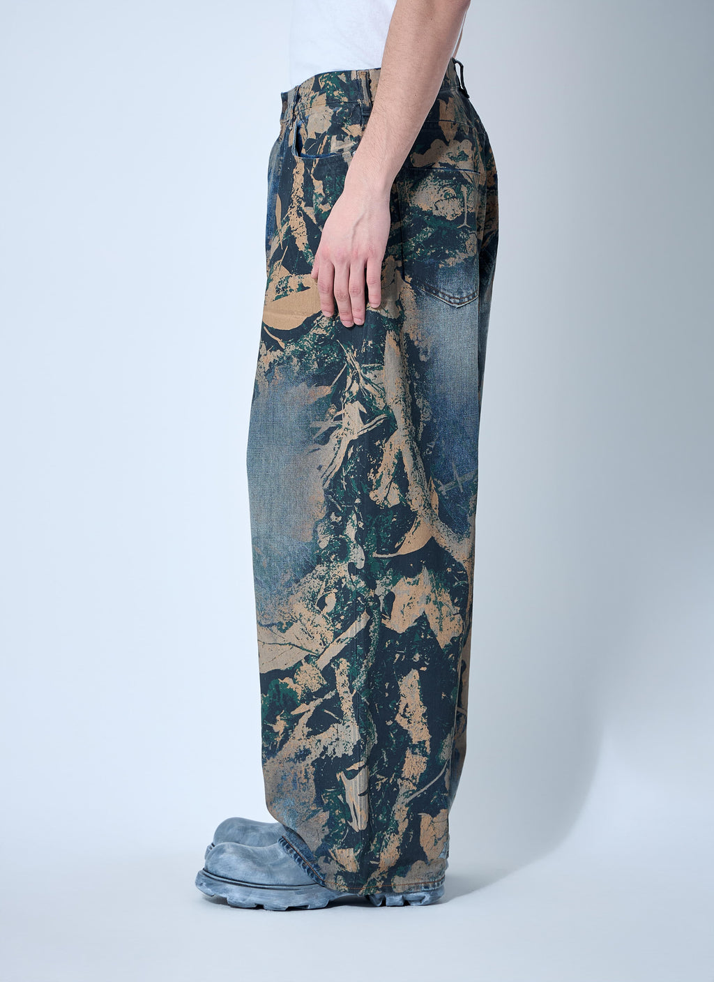 Acne Studios Men's 2021F Jeans pants denim loose straight leg