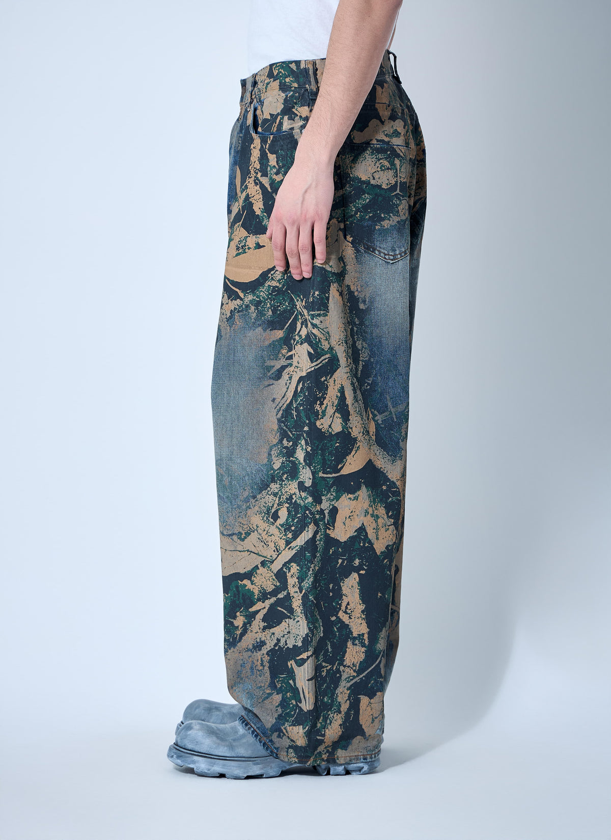 Acne Studios Men's 2021F Jeans pants denim loose straight leg