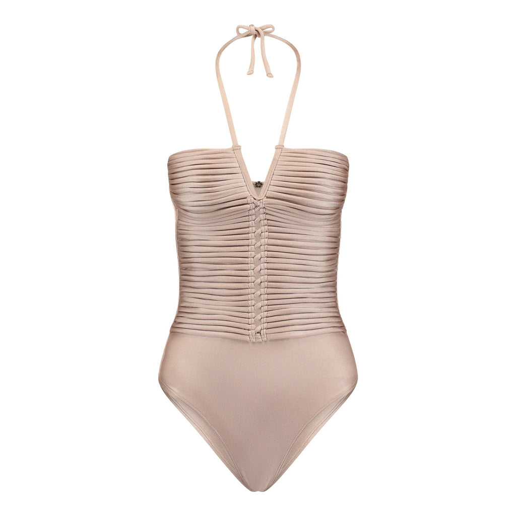 Aphrodite One-piece Macrame Swimsuit One-Piece Chic Resort High-end