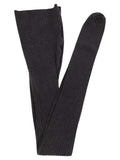 Max Mara ladies Zavorra - Ribbed Cotton Tights black