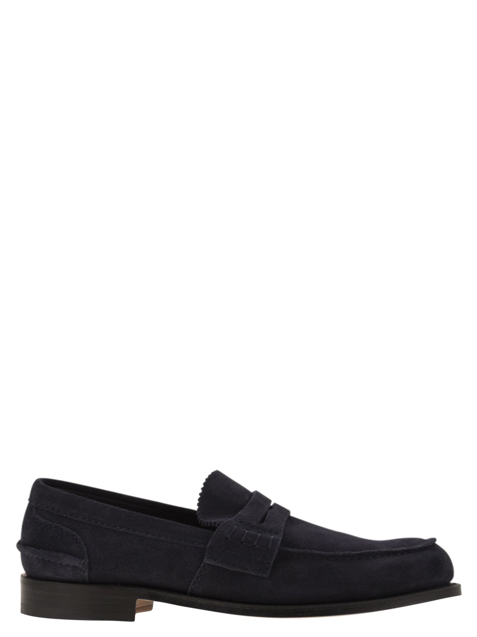 Church's Men’s Pembrey - Suede Moccasin shoe loafer