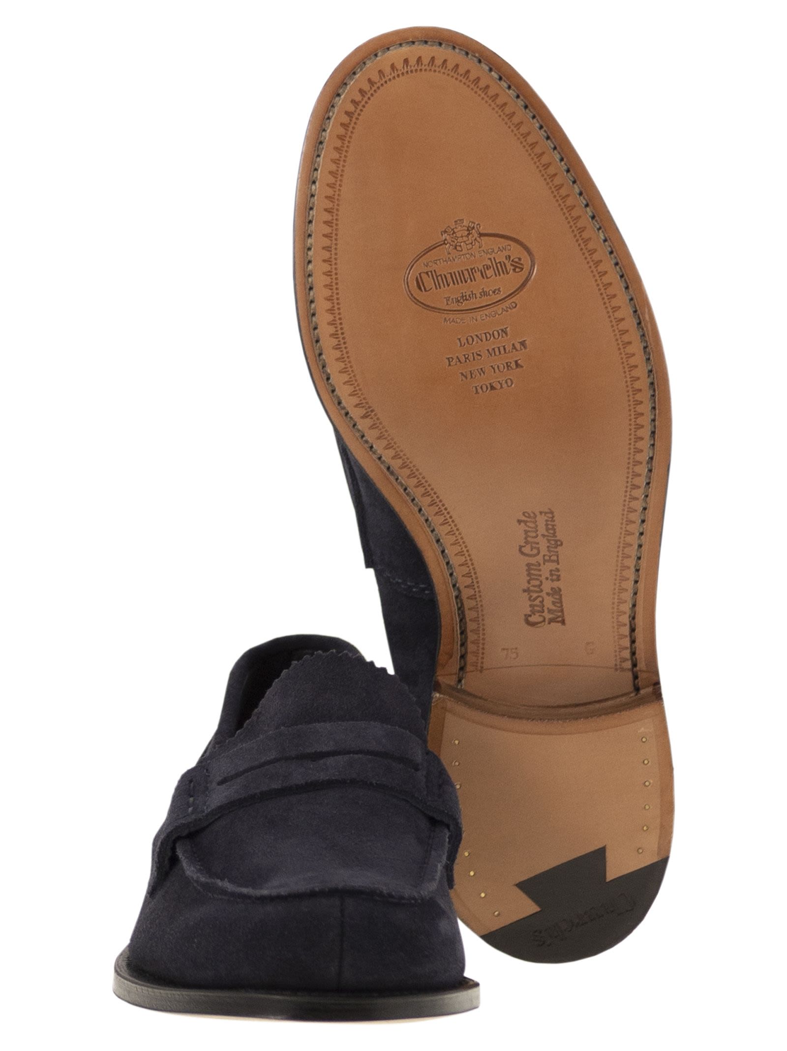 Church's Men’s Pembrey - Suede Moccasin shoe loafer