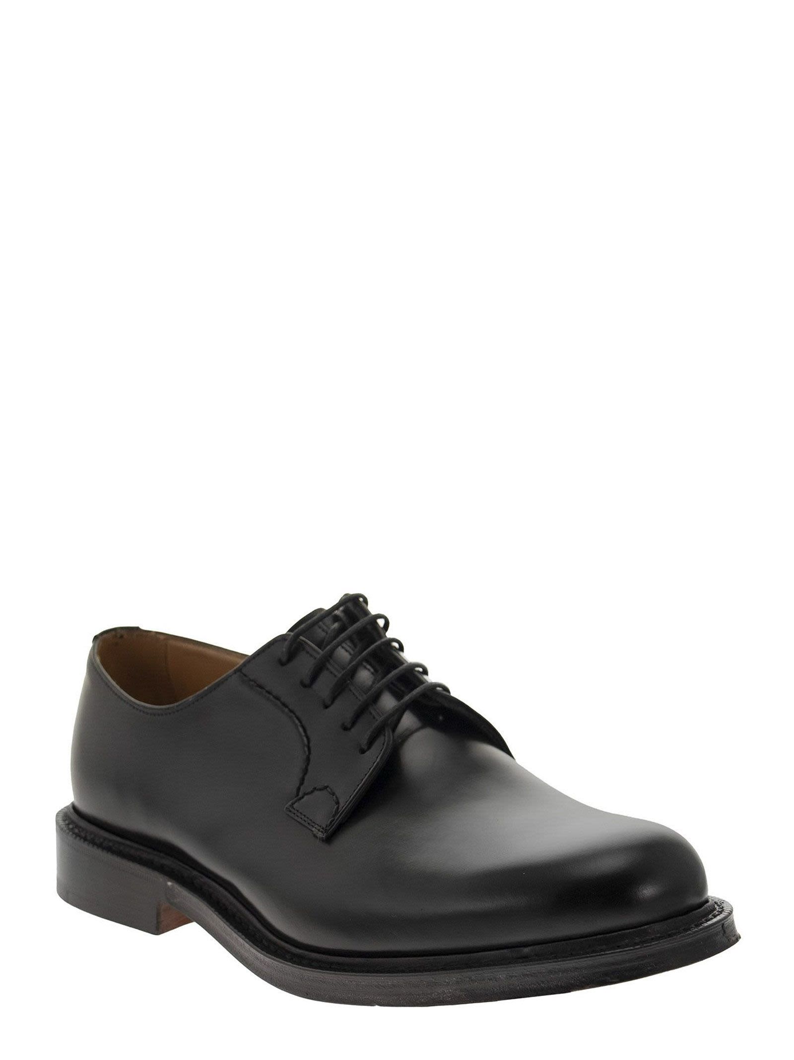 Church's Men's Shannon - Polished Binder Derby shoes oxfords black dress