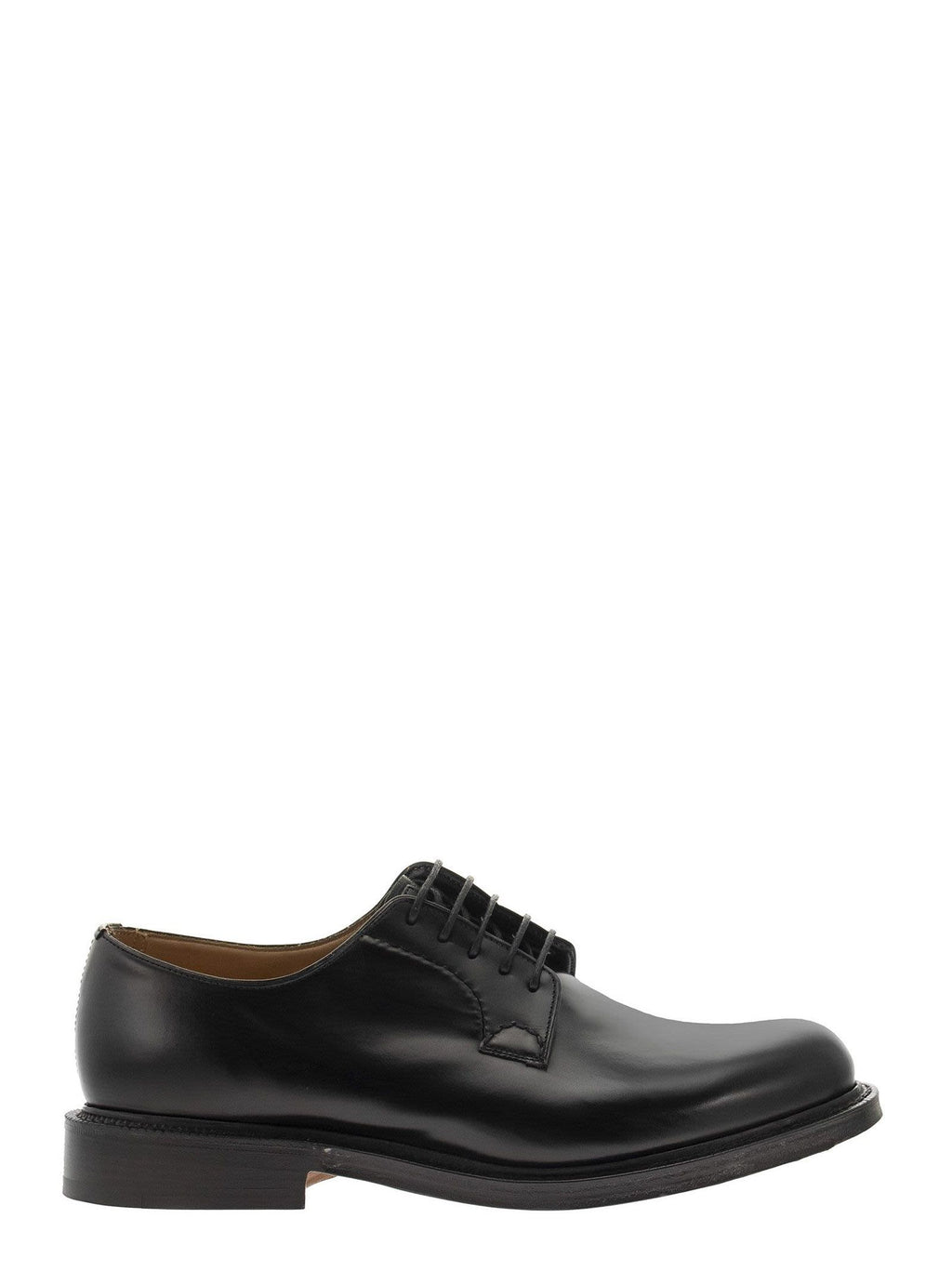 Church's Men's Shannon - Polished Binder Derby shoes oxfords black dress