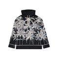 Palm Angels Hooded Printed Shirt Men's hoodie sweatshirt