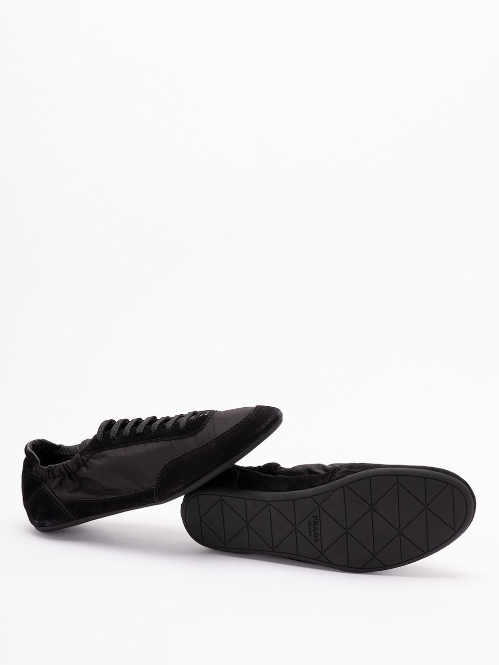 Prada Men's `Collapse` Sneakers black shoes lightweight
