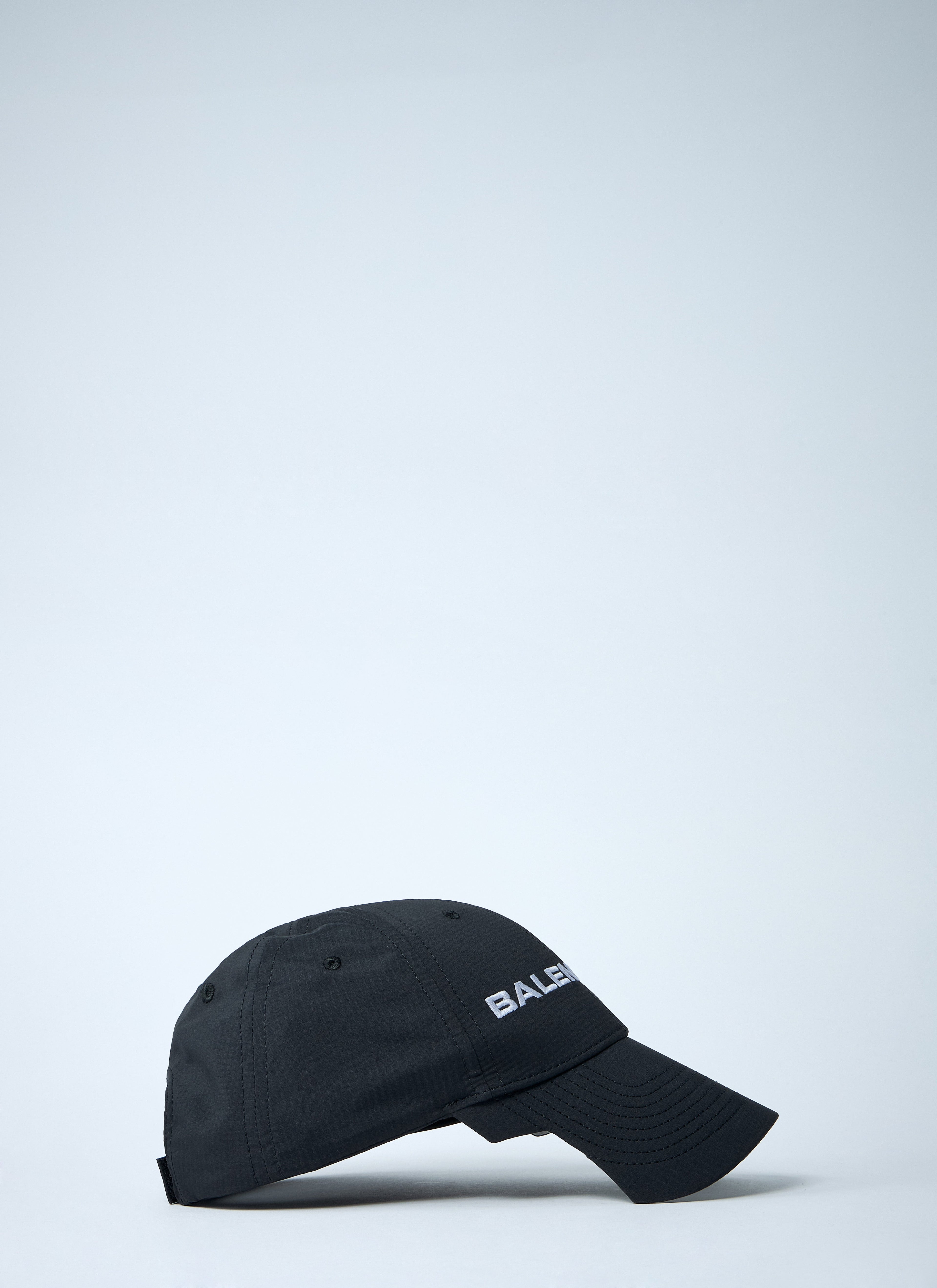 Balenciaga Men's Logo Motif Baseball Cap hat unisex black