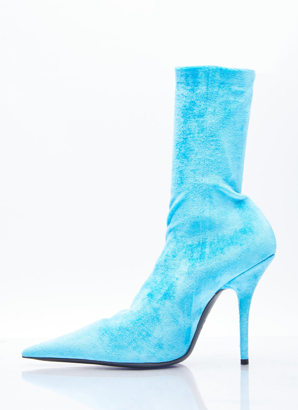 Balenciaga ladies turquoise Knife Boots stiletto heels