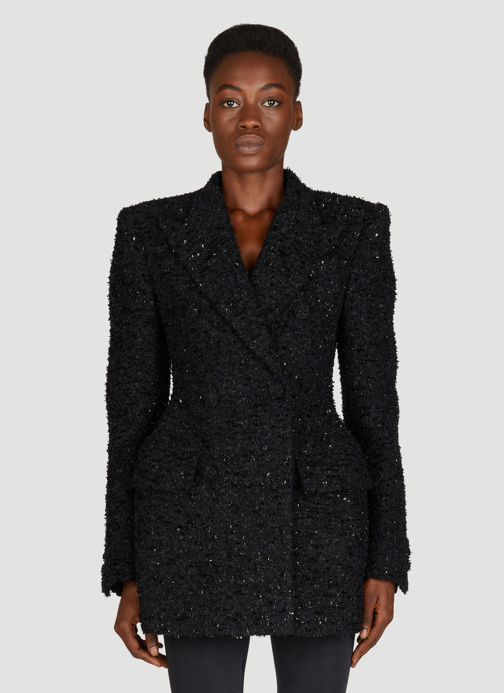 Balenciaga ladies Hourglass Jacket blazer black