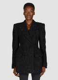 Balenciaga ladies Hourglass Jacket blazer black