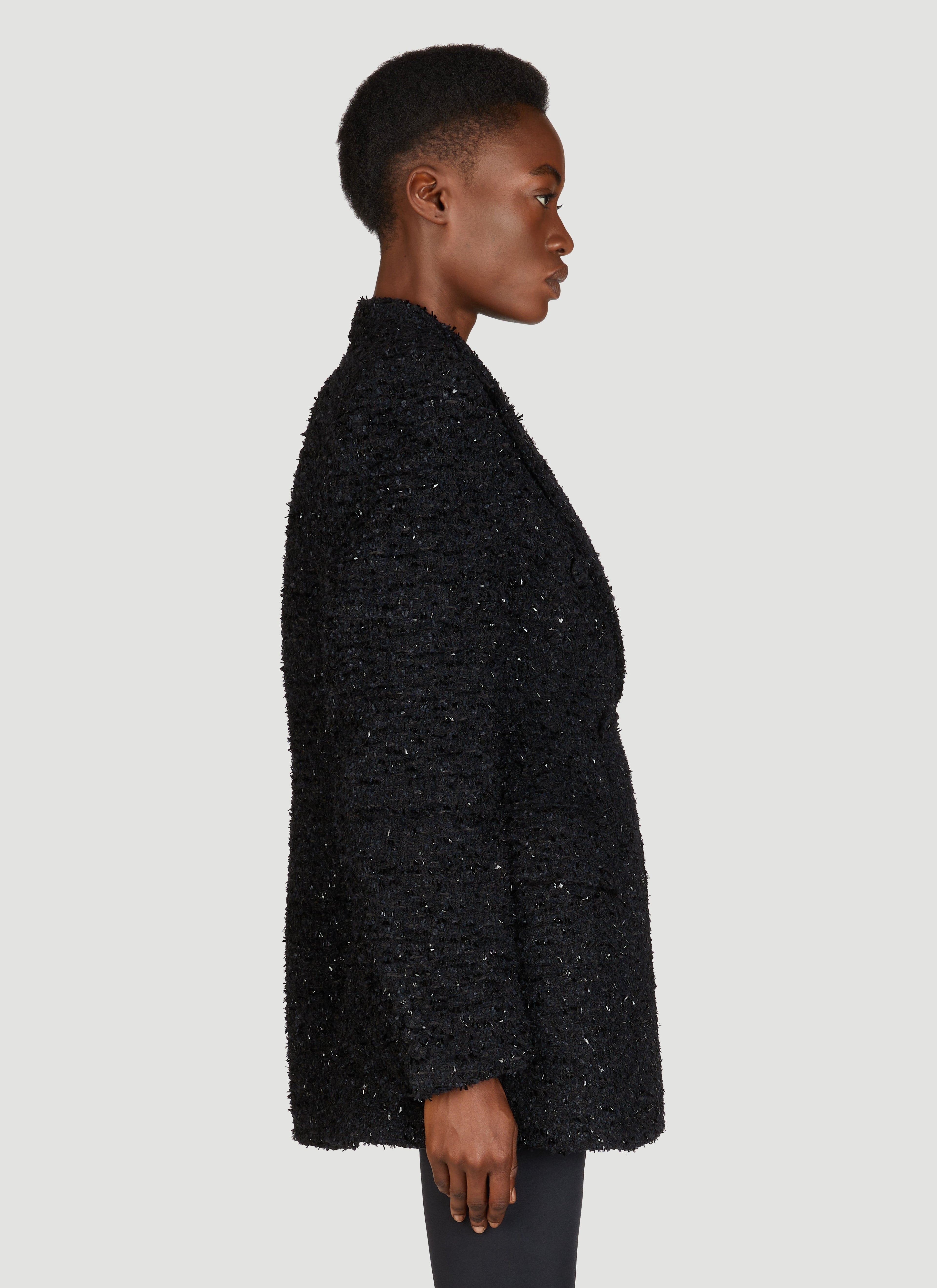 Balenciaga ladies Hourglass Jacket blazer black