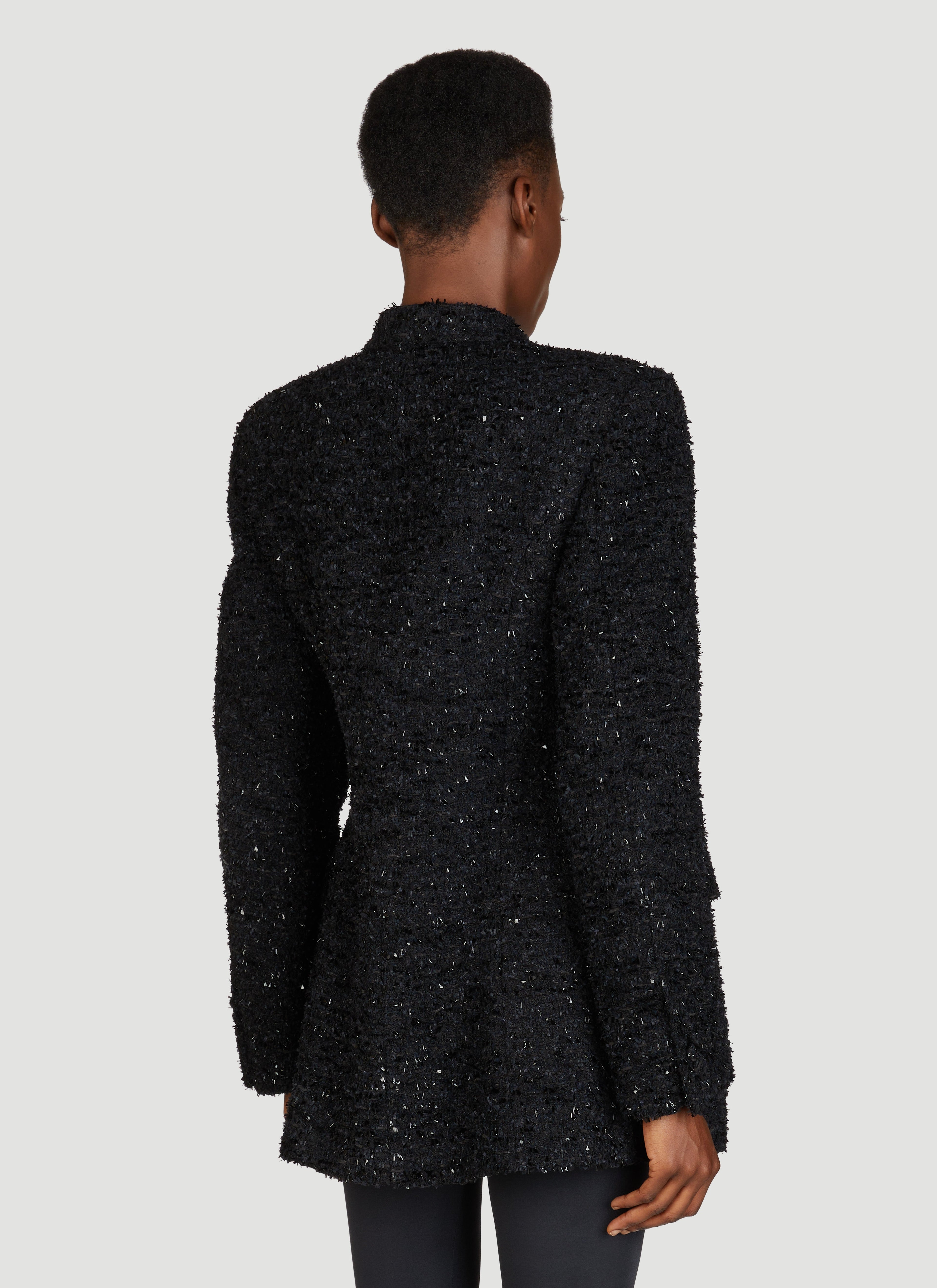 Balenciaga ladies Hourglass Jacket blazer black