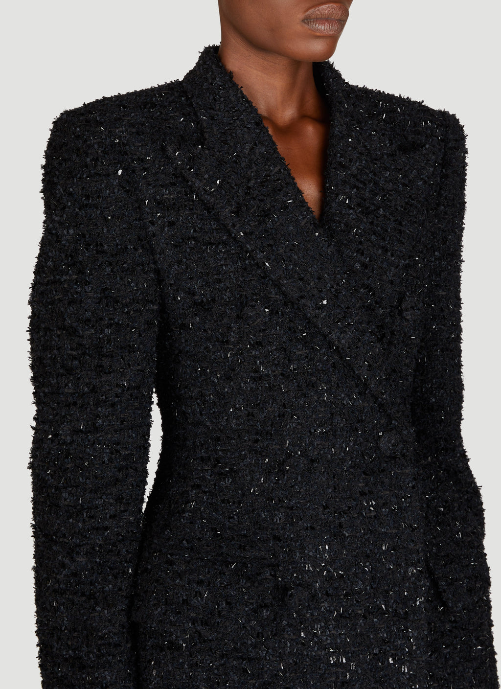 Balenciaga ladies Hourglass Jacket blazer black