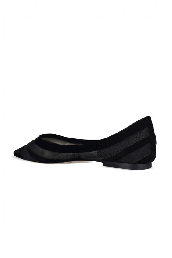 Jimmy Choo ladies Love Ballerinas flats shoes black