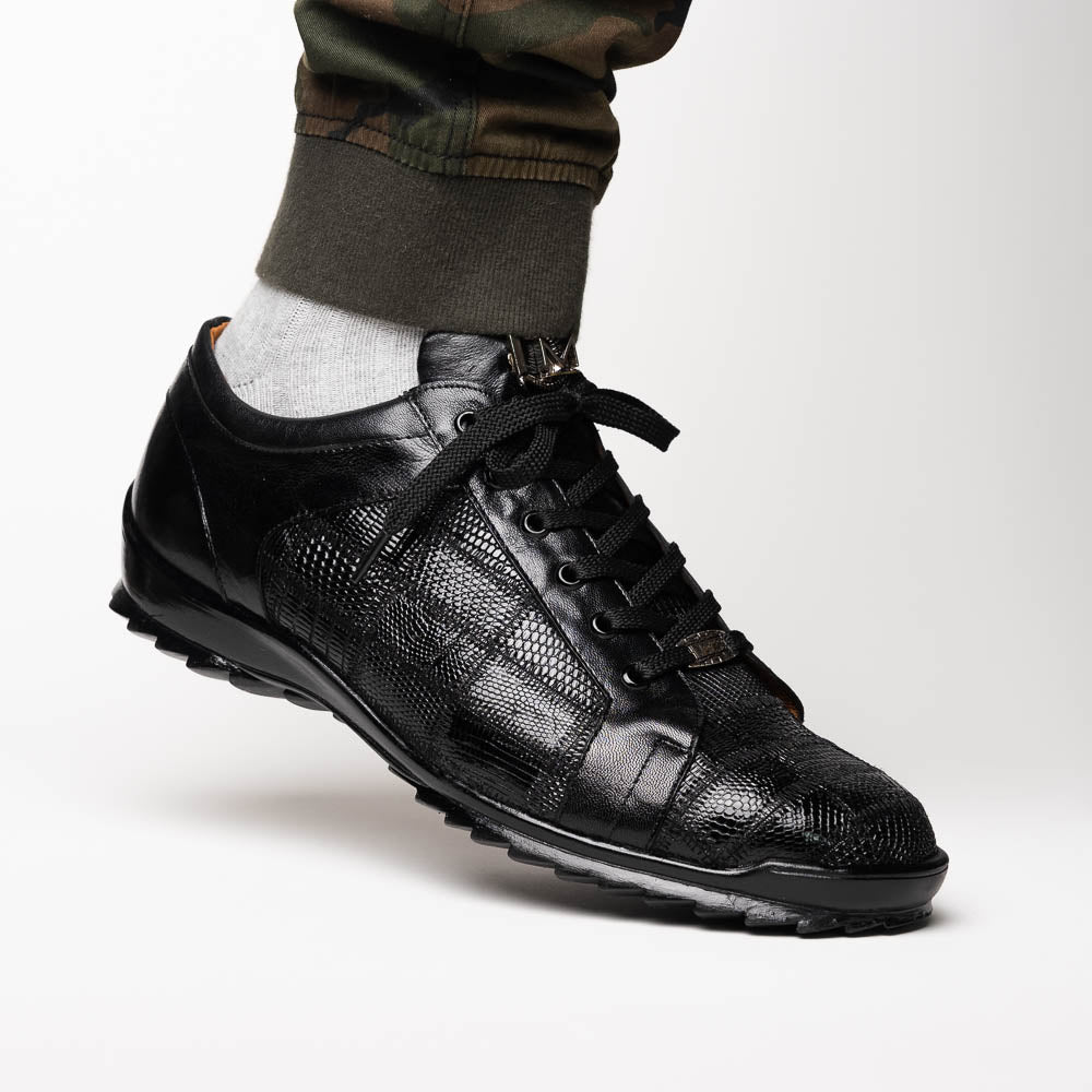 Bari Genuine Lizard skin sneakers men's casual Milano