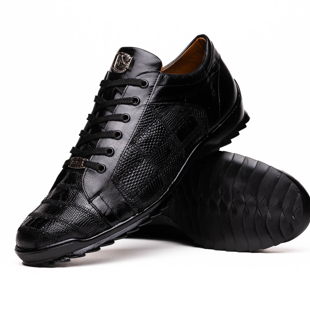 Bari Genuine Lizard skin sneakers men's casual Milano