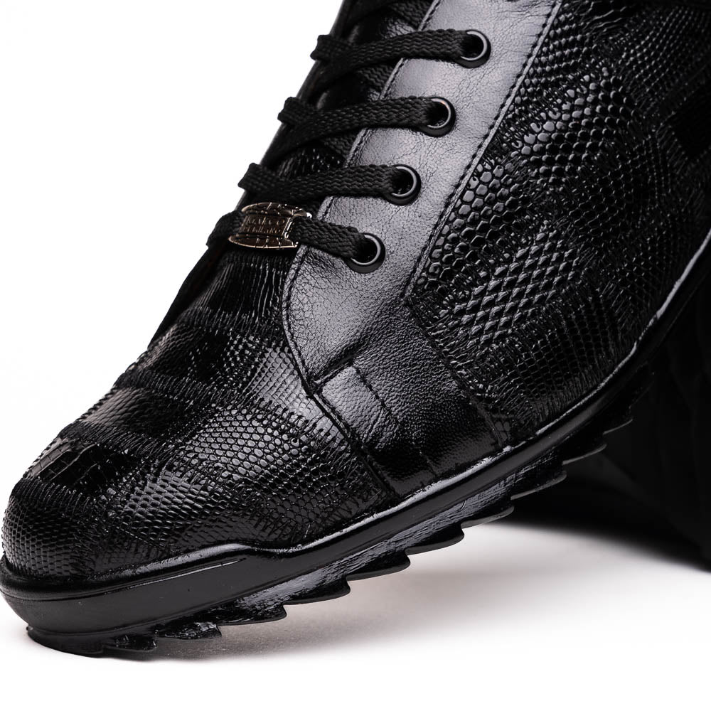 Bari Genuine Lizard skin sneakers men's casual Milano