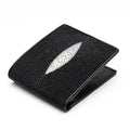 Vallo Wallet Black Marco di Milano designer genuine stingray skin