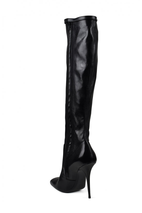 Yves Saint Laurent ladies Tess Boots YSL stilettos black