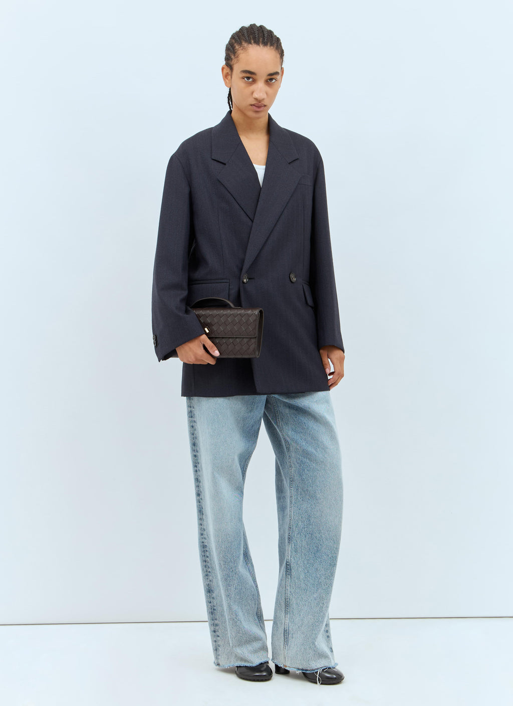 Bottega Veneta ladies Wool Blazer double breasted jacket