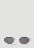 Bottega Veneta Men's Arch Oval Sunglassses Italy logo