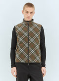Burberry Men's Check Padded Gilet vest plaid