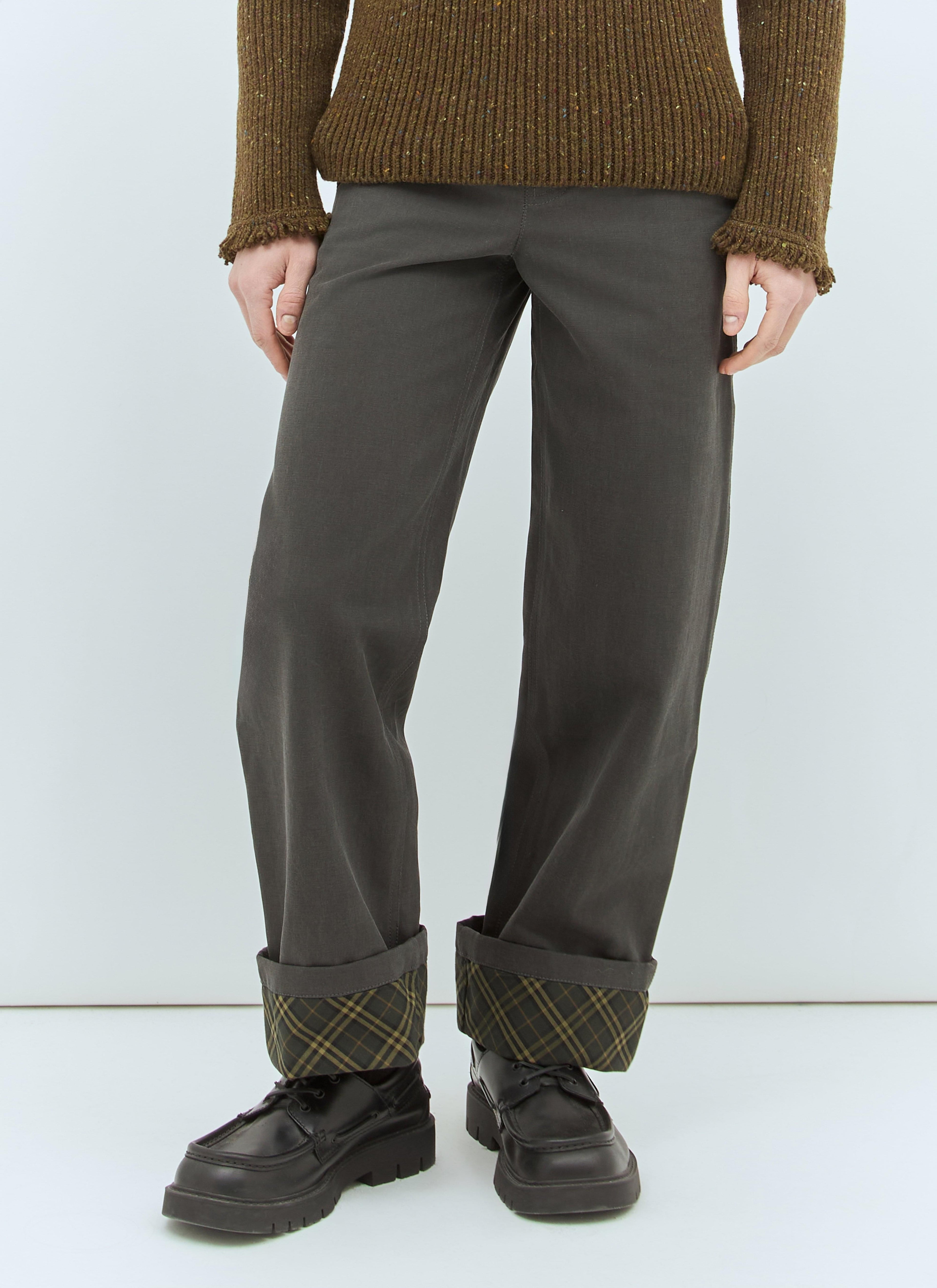 Burberry Men's Cotton Carpenter Pants Slacks trousers