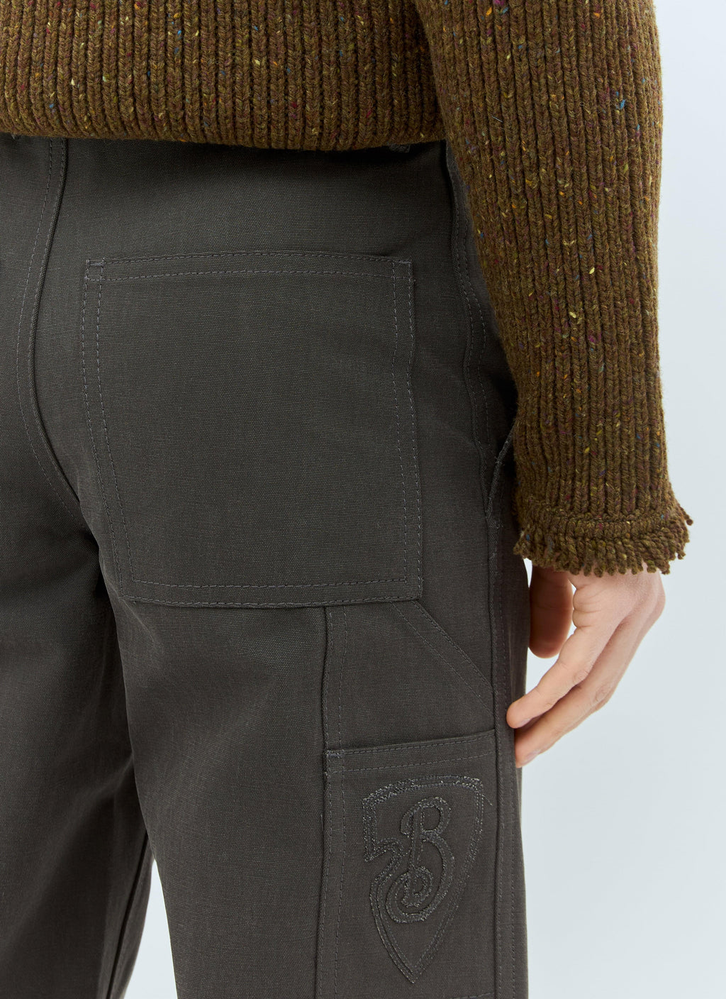 Burberry Men's Cotton Carpenter Pants Slacks trousers