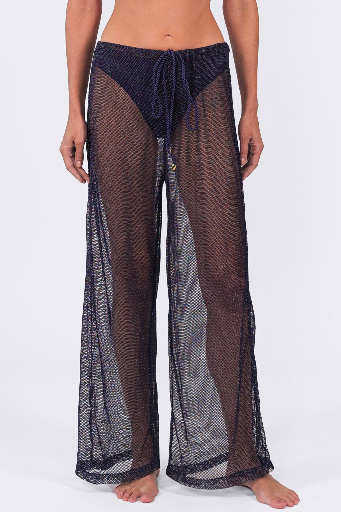 Buzios Shimmer Pants swimsuit coverup beach resort cruise