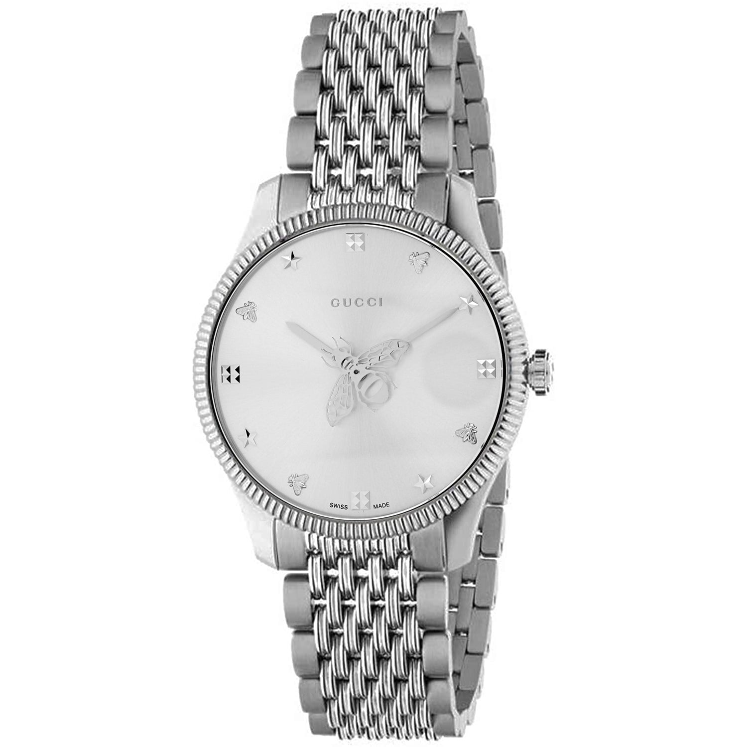 Gucci Ladies G-Timeless Watch Designer Luxury