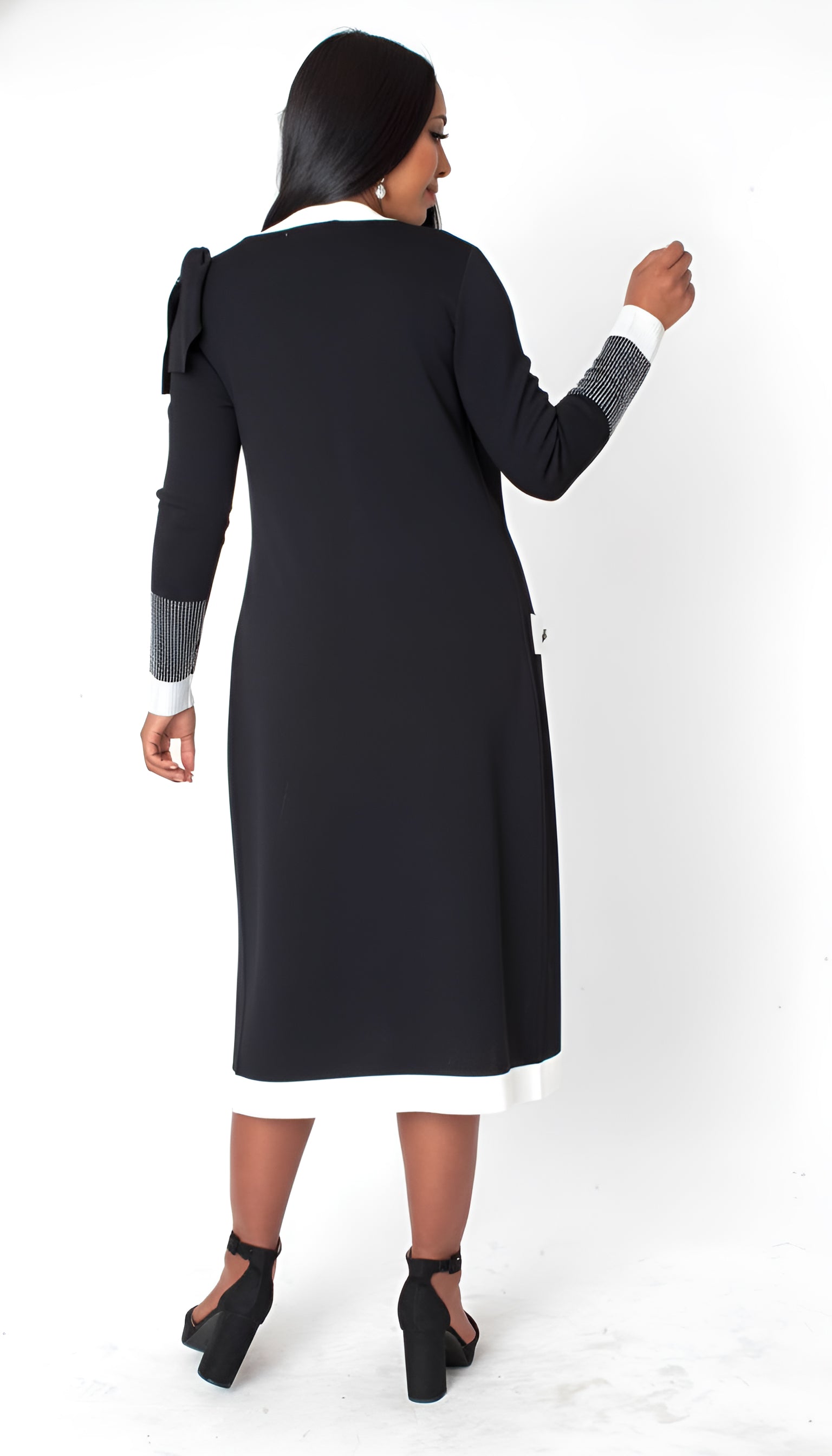 Camille Trim Knit Jacket Dress - 5312 suit church dressy career