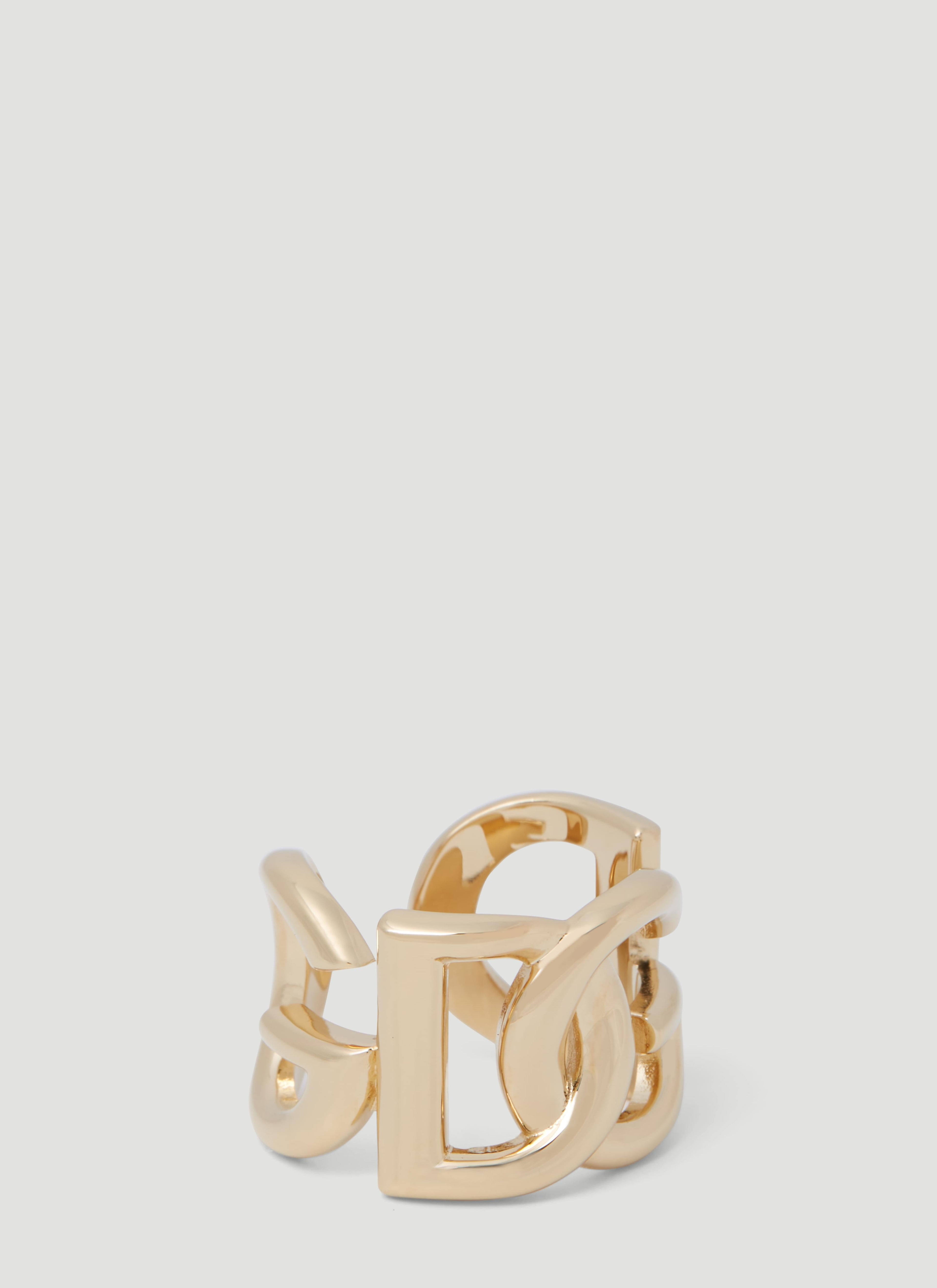 Dolce & Gabbana Men's Unisex DG Logo Ring