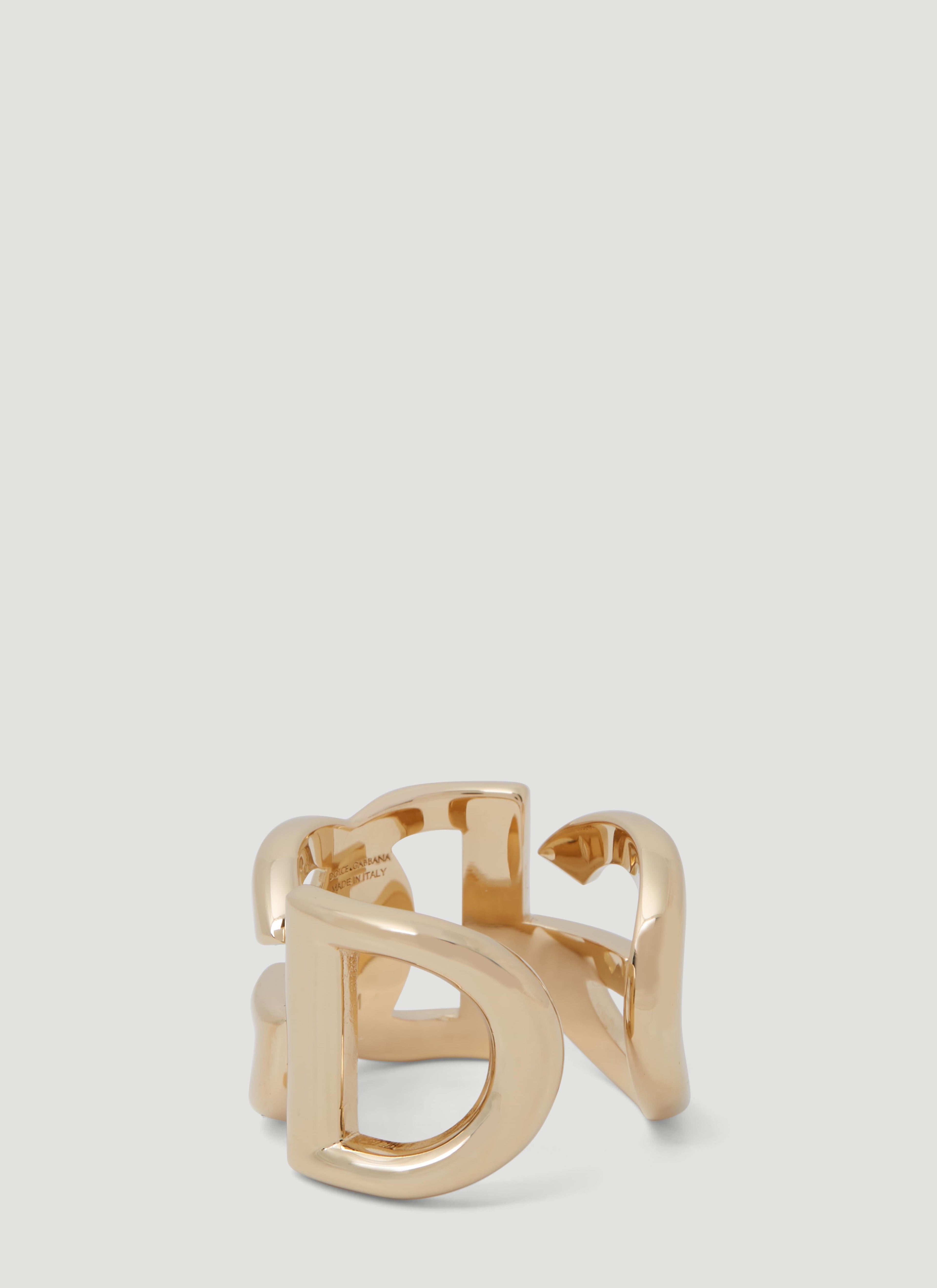 Dolce & Gabbana Men's Unisex DG Logo Ring