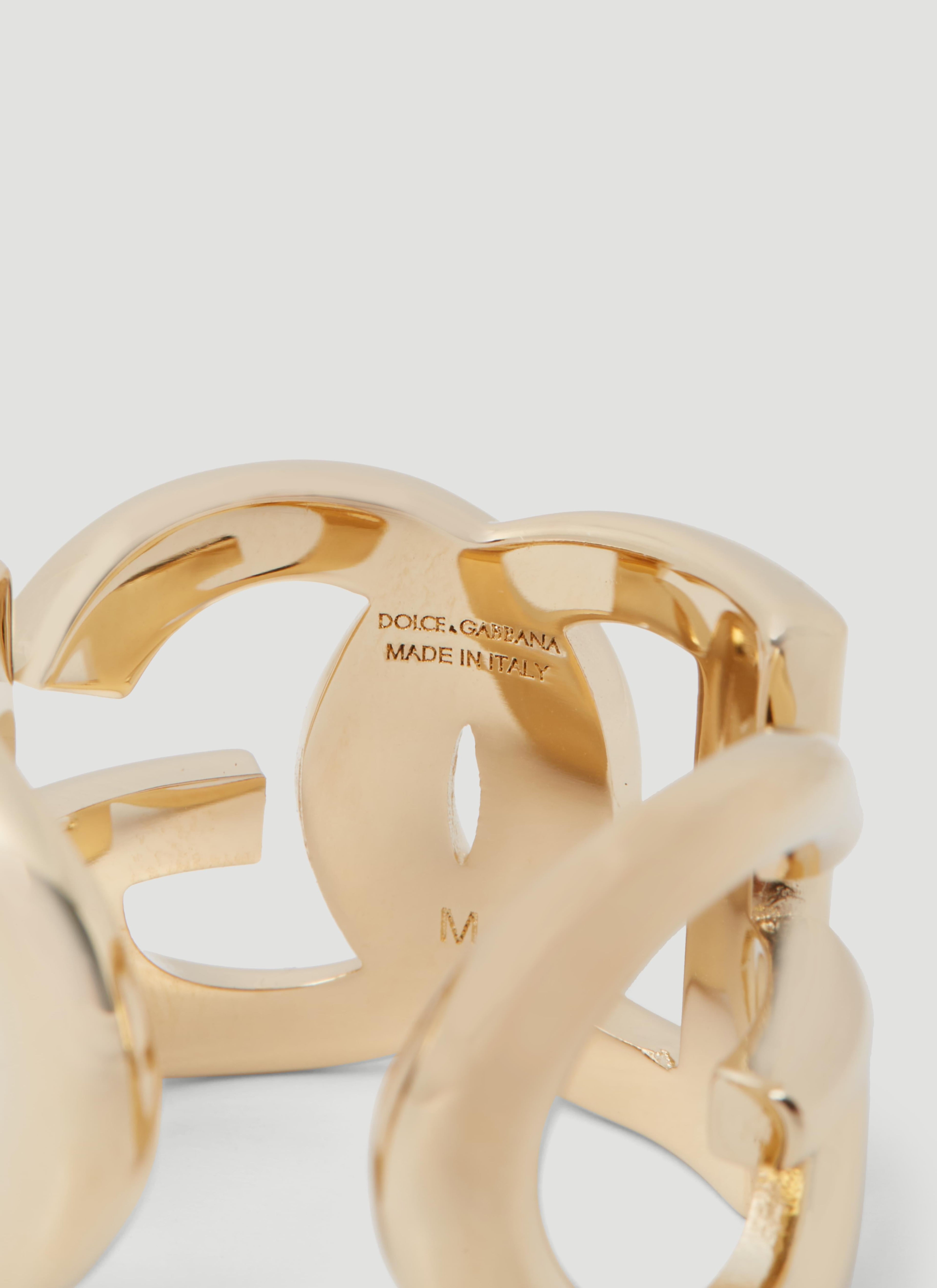 Dolce & Gabbana Men's Unisex DG Logo Ring