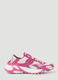 Dolce & Gabbana ladies Dragon Sneaker hot pink white shoes athletic trainers
