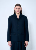 Dries Van Noten Men's Bays Jacket dress tailored wool blazer dark navy