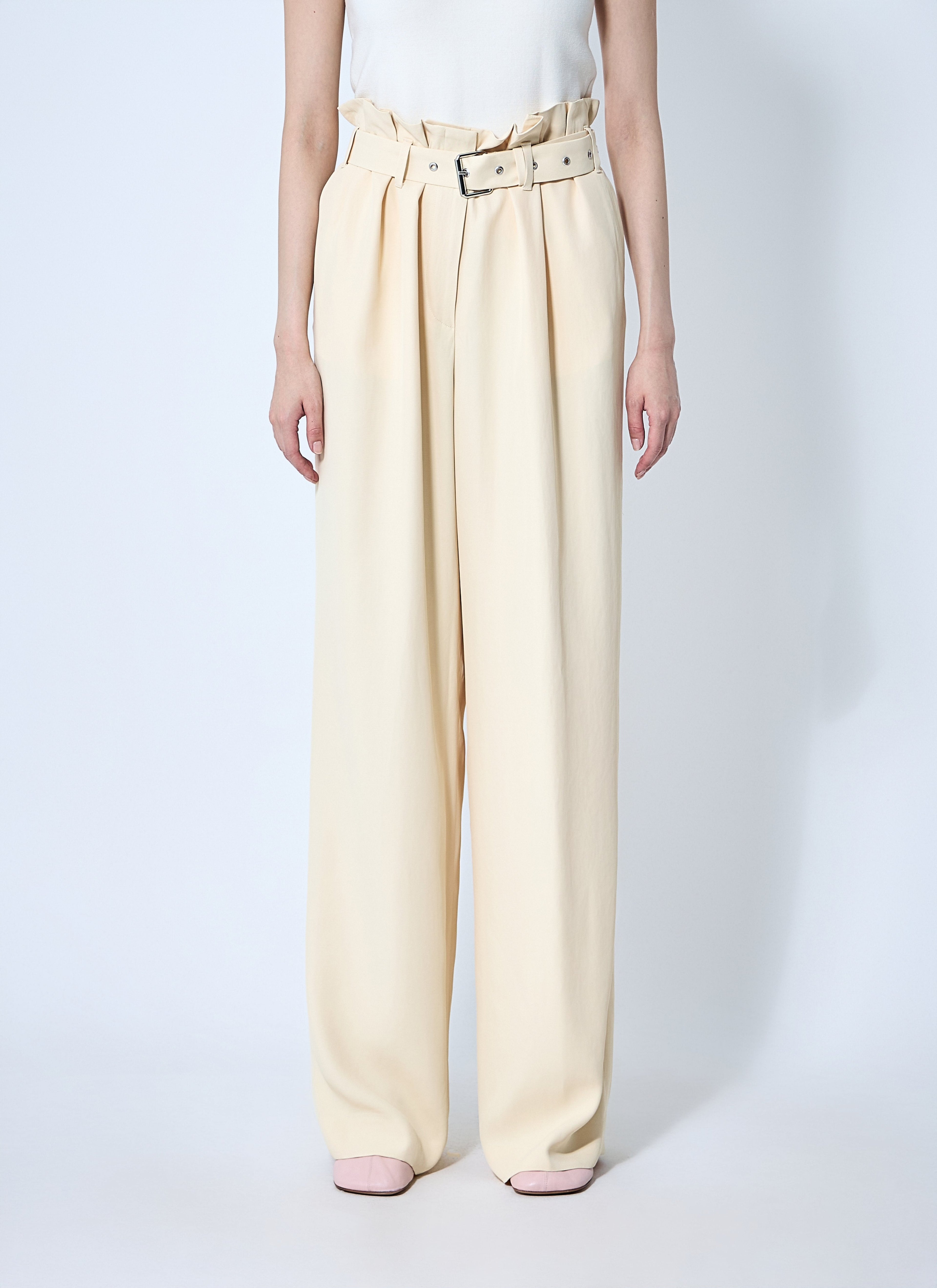 Dries Van Noten ladies Belted Pants slacks trousers