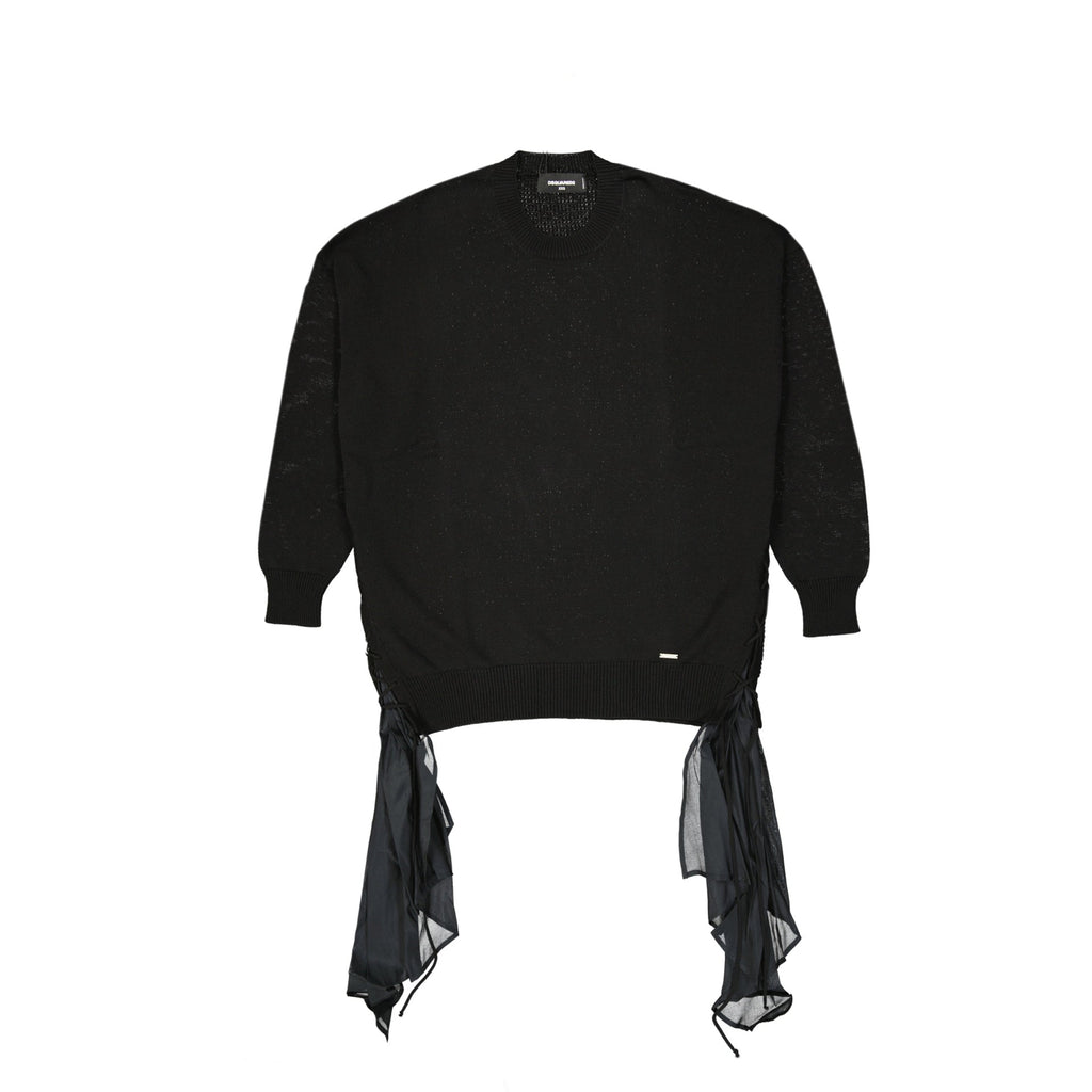 Dsquared2 Cotton Sweater ladies black