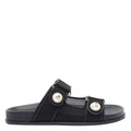 Jimmy Choo ladies Fayence Sandals slides w/pearls black