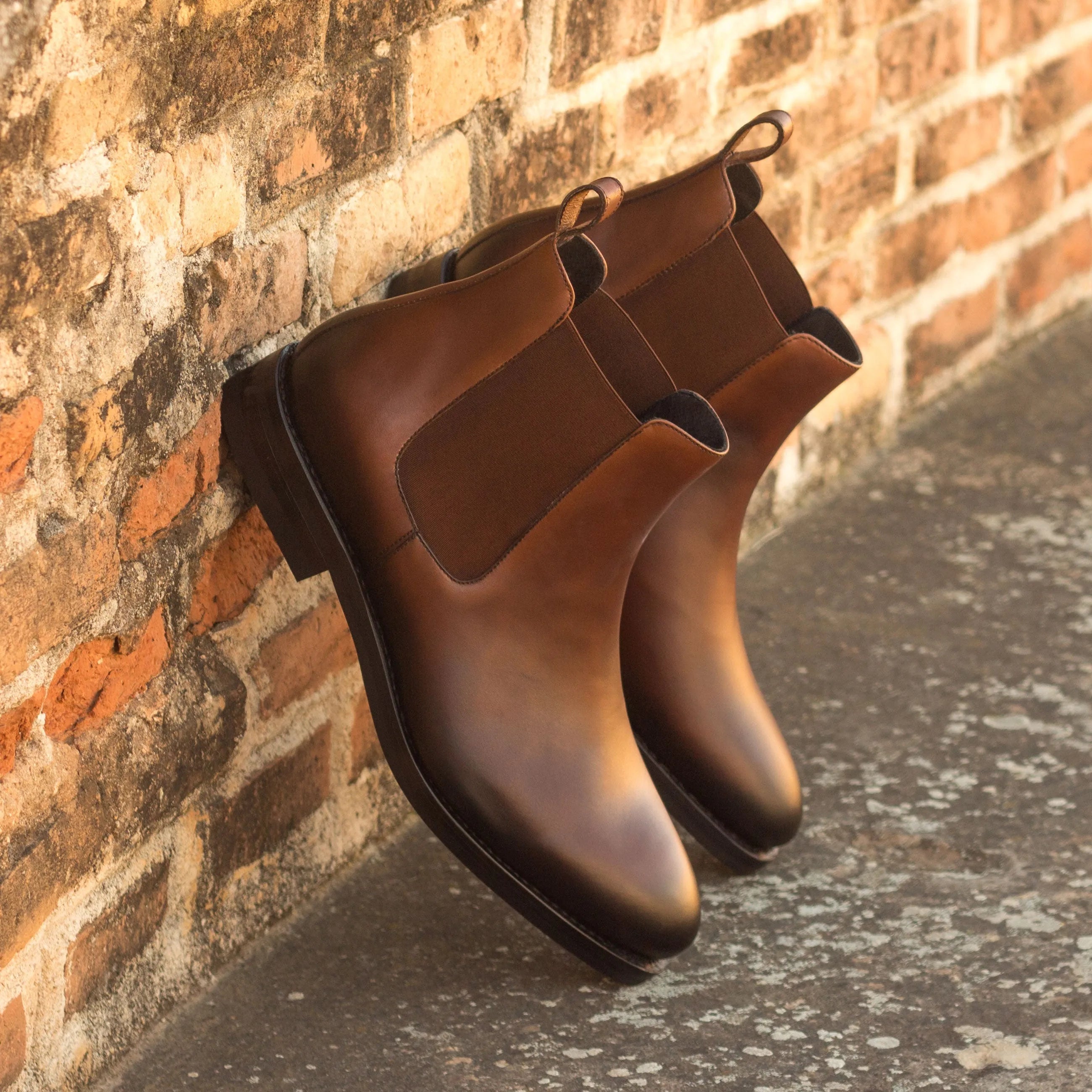 Gall Chelsea Boots II Men's brown Que Shebley Handmade
