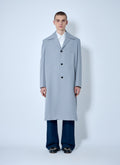 Gucci Men's Single-Breasted Wool Coat overcoat trench