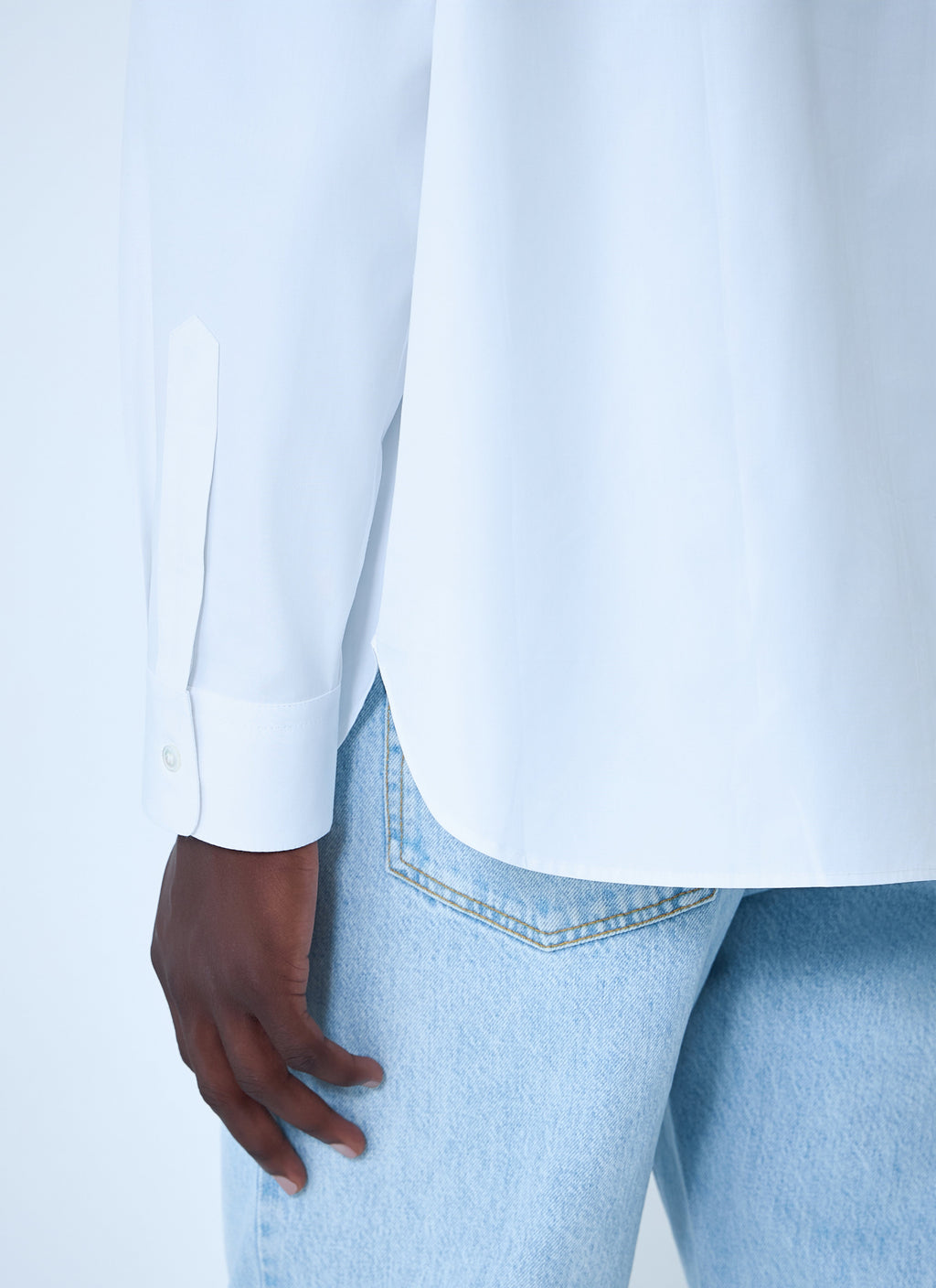 Gucci Men's Button-Down Shirt white dress casual