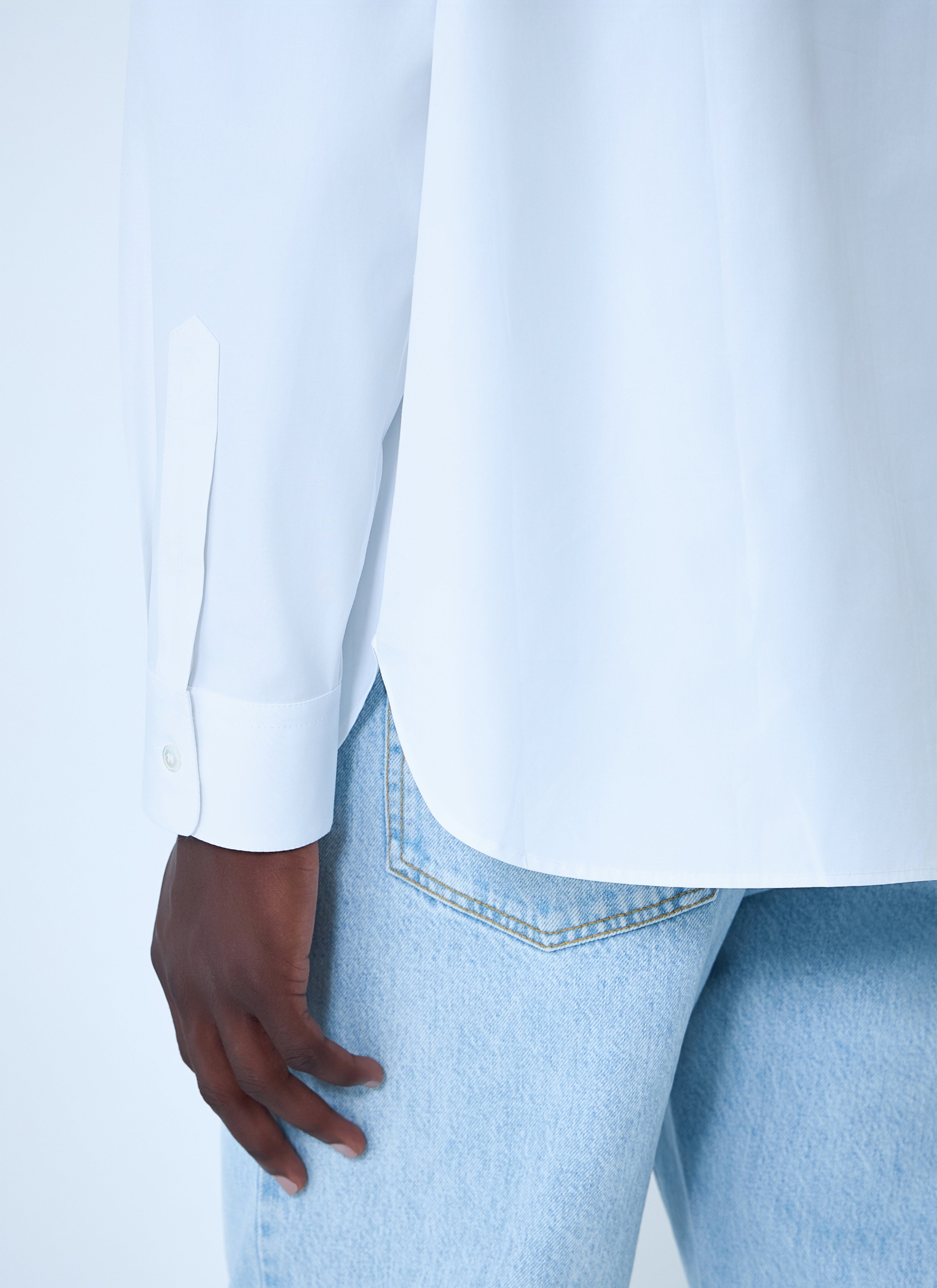 Gucci Men's Button-Down Shirt white dress casual